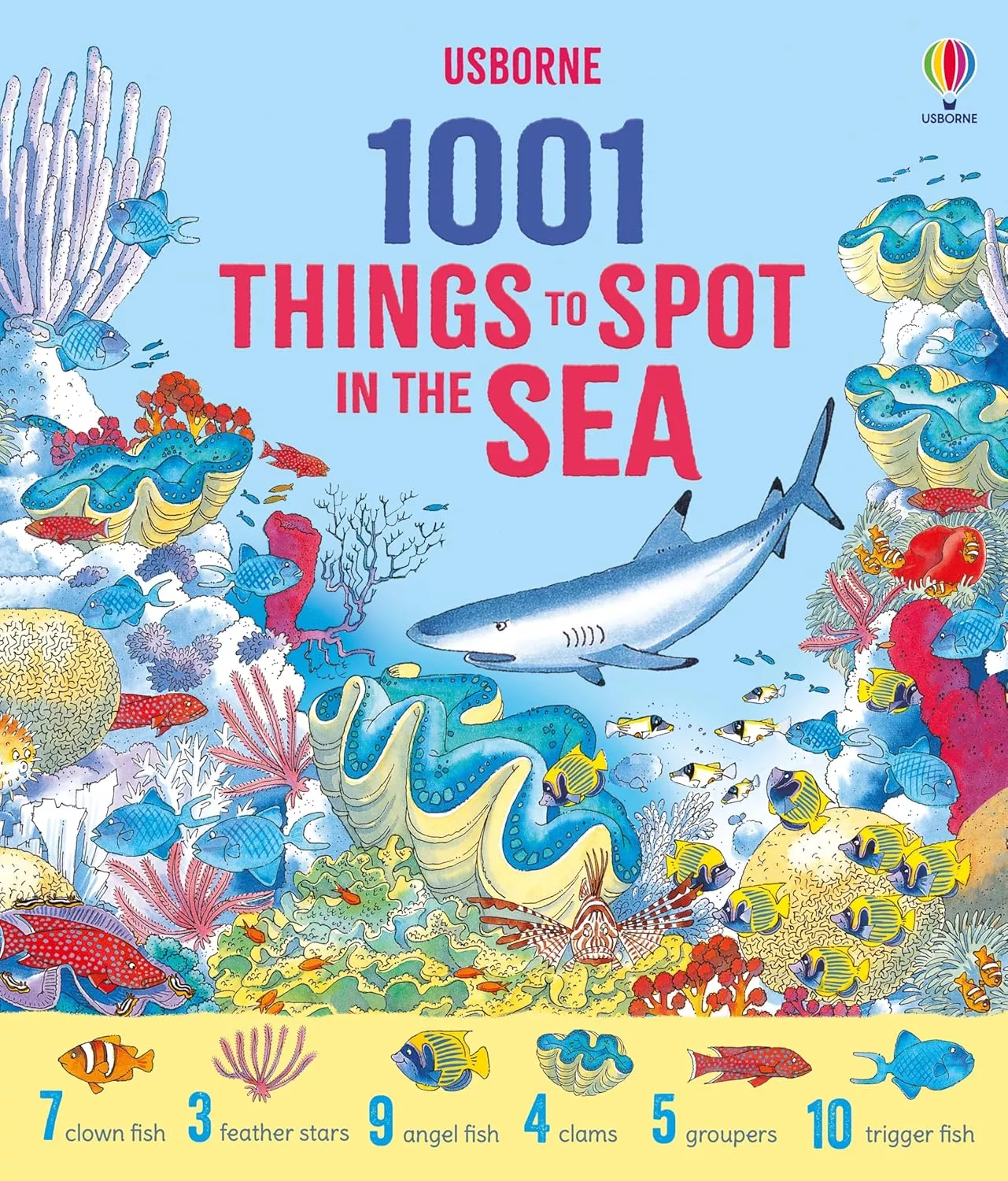 1001 Things to Spot in the Sea - Book