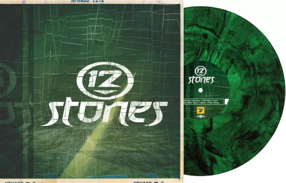 12 Stones - 12 StonesGreen & Black Marble Vinyl LP PREORDER