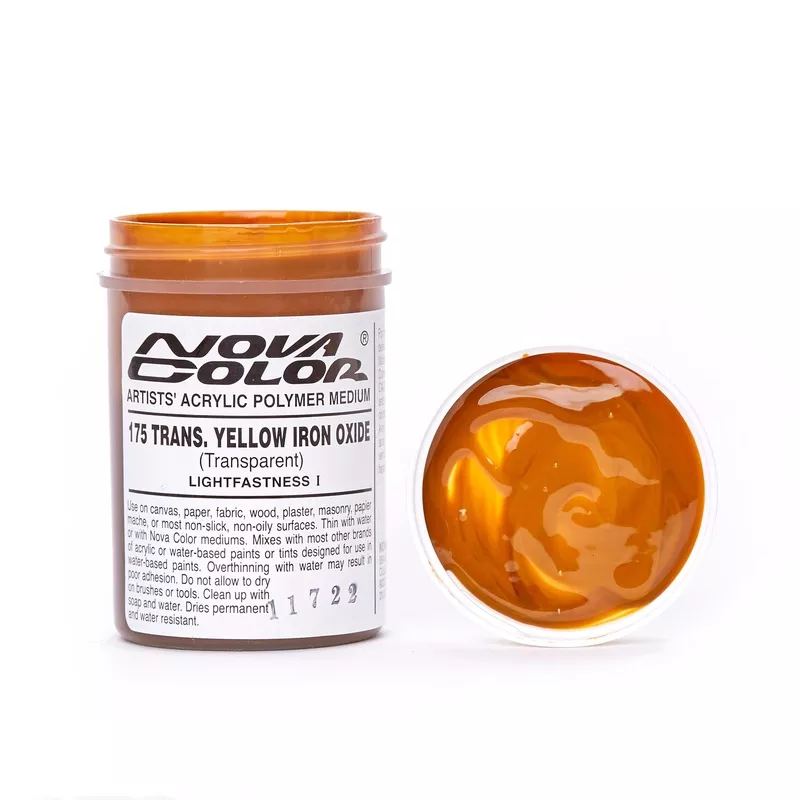 #175 Transparent Yellow Iron Oxide – Lightfastness: | – Transparent