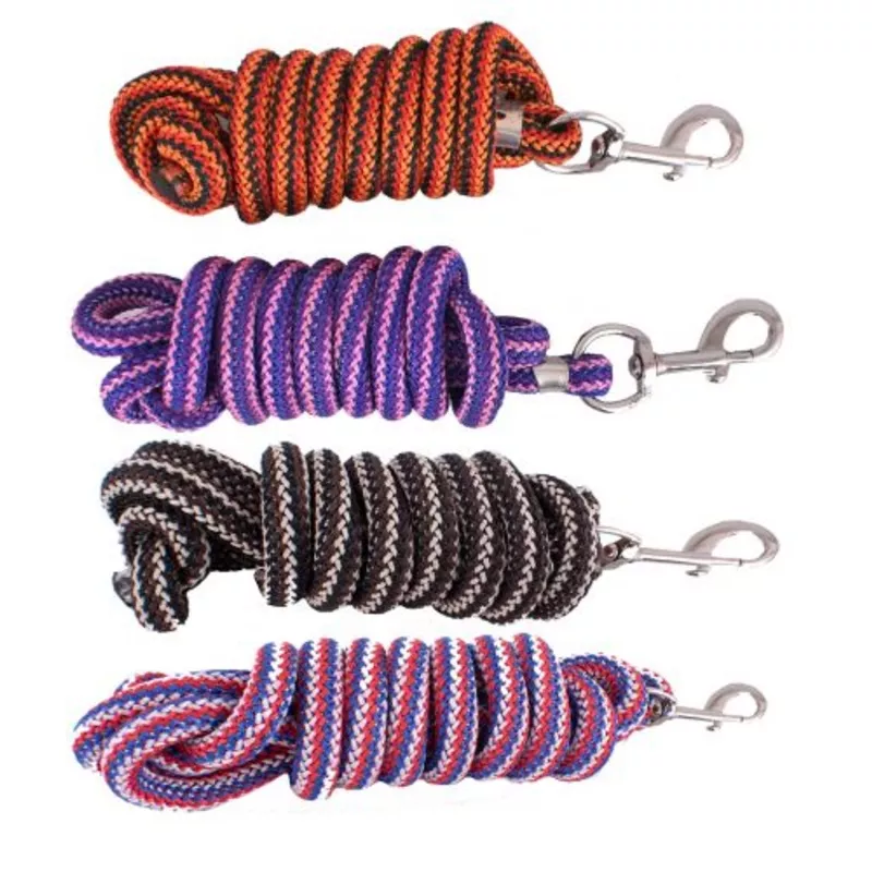 #19012: Nylon Pro Braided Lead Rope with Nickle Plated Hardware