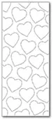94550 Slim Pinpoint Heart Plate craft die