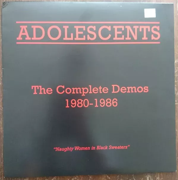 Adolescents - The Complete Demos 1980-1986 (LP, Comp, Whi)
