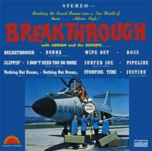Adrian & The Sunsets - Breakthrough - LP Vinyl