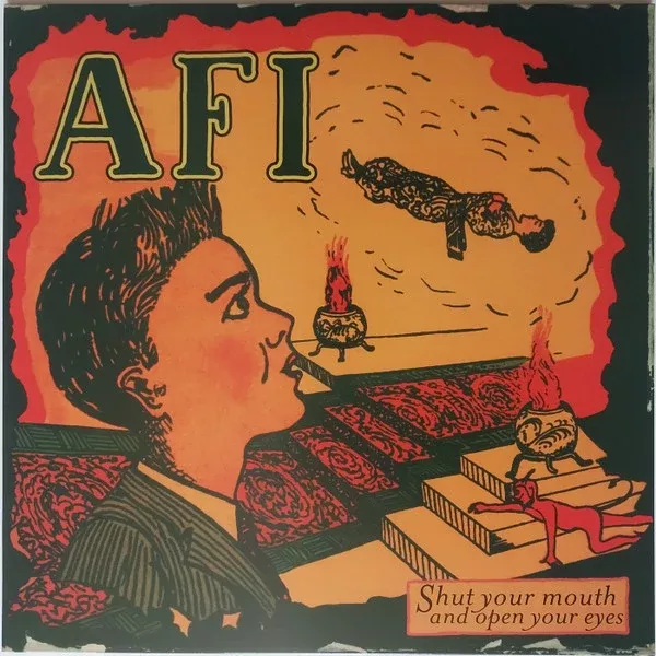AFI - Shut Your Mouth And Open Your Eyes (LP, Album, RE)