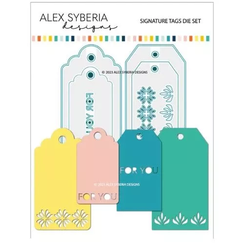 Alex Syberia Designs - Signature Tags Die Set