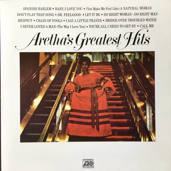 Aretha Franklin - Aretha's Greatest Hits (LP, Comp, RE)