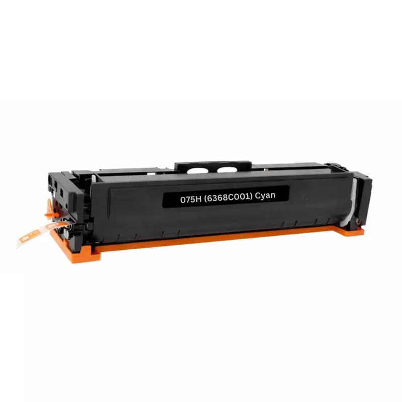 Canon 075H (6368C001) Cyan High-Yield Compatible Toner Cartridge