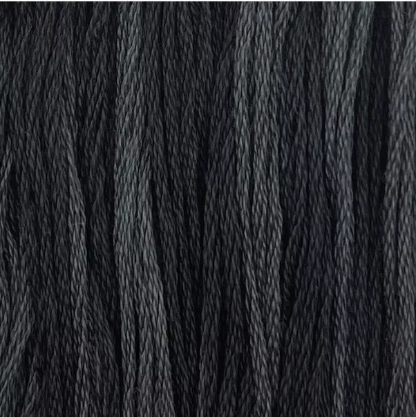 Colour and Cotton Floss - 8yd Skein - Rustic Black, CAC-395