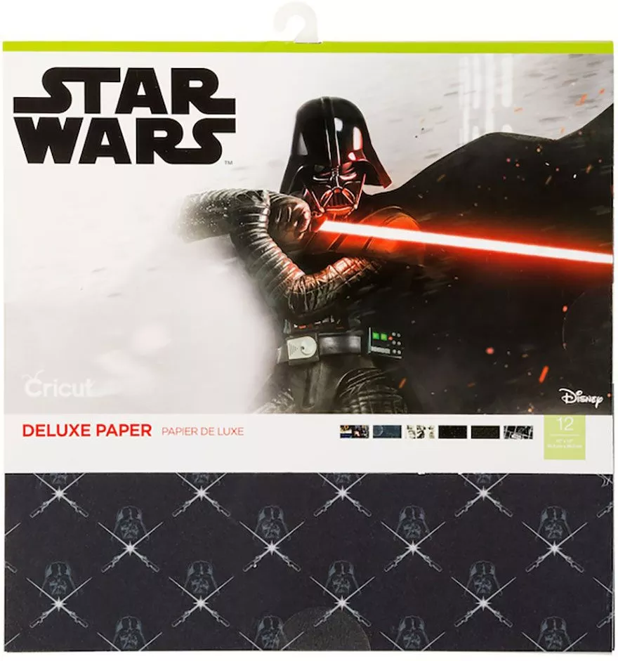 Cricut 12"X12" Deluxe Paper 12/Pkg-Star Wars Galactic Empire