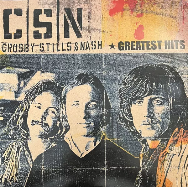 Crosby, Stills & Nash - Greatest Hits (2xLP, Comp, RE, Mil)