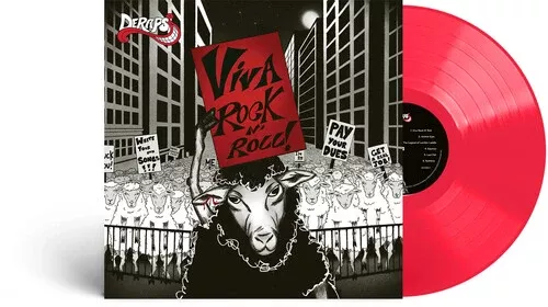 Deraps - Viva Rock N' Roll - Red Transparent LP (Red Colored Vinyl, Limited Edition)