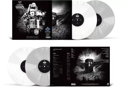 Doctor Who - The Tenth Planet 2LP (RSD Exclusive, Limited Edition, 140 Gram Vinyl, White Colored Vinyl)