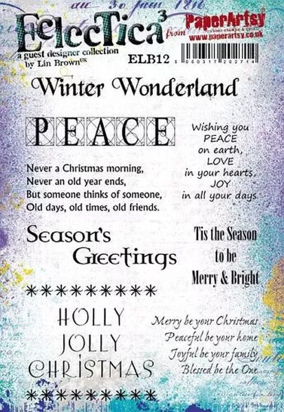 Eclectica³ Set 12 - Rubber Stamps - PaperArtsy