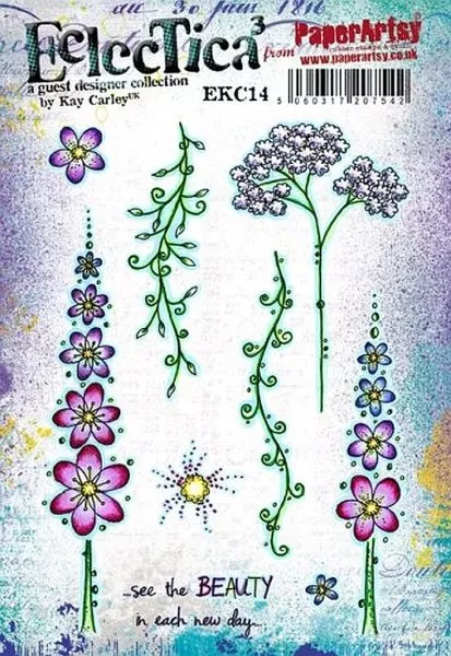 Eclectica³ Set 14 - Rubber Stamps - PaperArtsy
