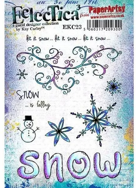 Eclectica³ Set 23 Christmas - Rubber Stamps - PaperArtsy