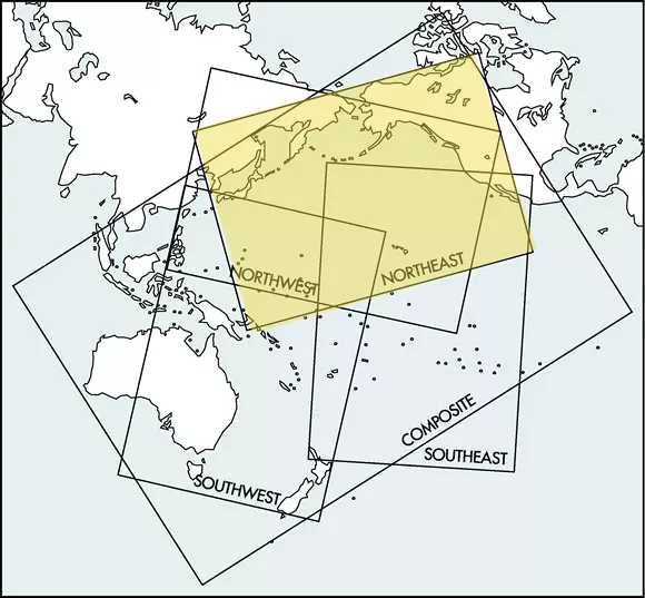 FAA Chart: North Pacific Route Chart Northeast FLAT