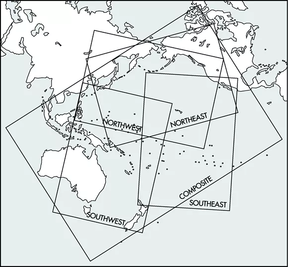 FAA Chart: North Pacific Route Chart Set FLAT