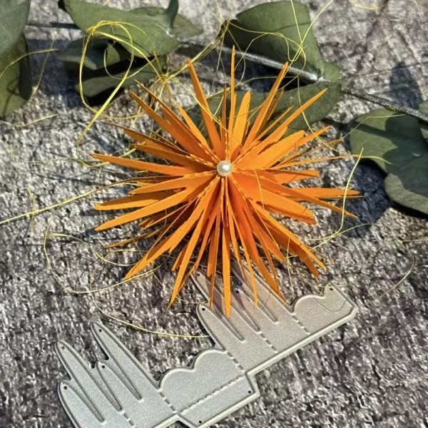 Faltblume Nr. 183 M - Die Set - FarbTon Papier