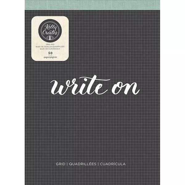 Grid Pad - Kelly Creates - Lettering