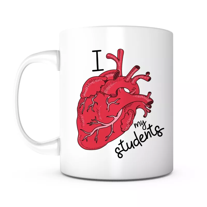 “I Heart My Students” Mug