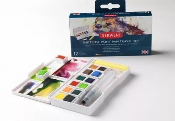Inktense Paint Pan Travel Set #01 - Derwent