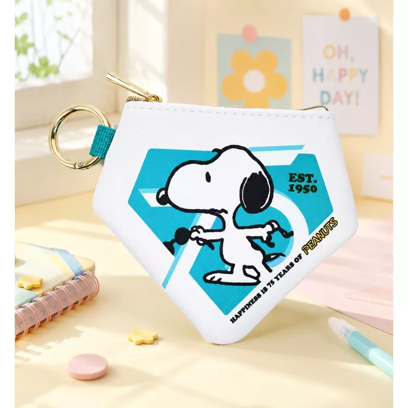 [JAPAN] Peanuts Snoopy Diamond Pouch [Green]