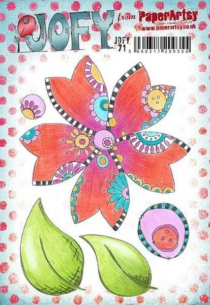 JOFY 71 - Rubber Stamps - PaperArtsy