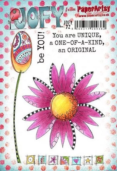 JOFY 72 - Rubber Stamps - PaperArtsy