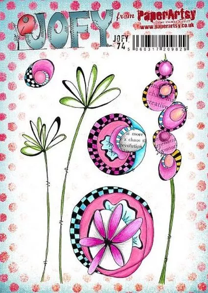 JOFY 74 - Rubber Stamps - PaperArtsy