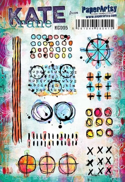 Kate Crane Stamp Set 005 - Rubber Stamps - PaperArtsy