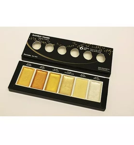 Kuretake - Gansai Tambi - Watercolor Set - Starry Colors