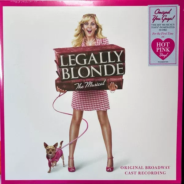 "Legally Blonde" Original Broadway Cast - Legally Blonde The Musical (Original Broadway Cast Recording) (2xLP, Album, Pin)