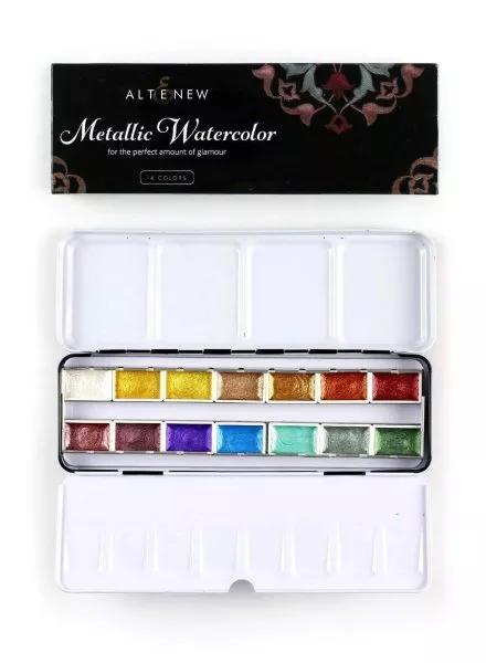 Metallic Watercolor - 14 Pan Set - Altenew
