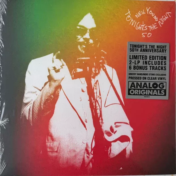 Neil Young - Tonight’s The Night 50 (LP, Album, RE, Cle + LP, S/Sided, Etch, Cle + Ltd)