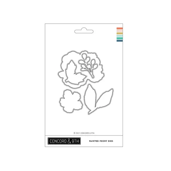 Painted Peony Dies