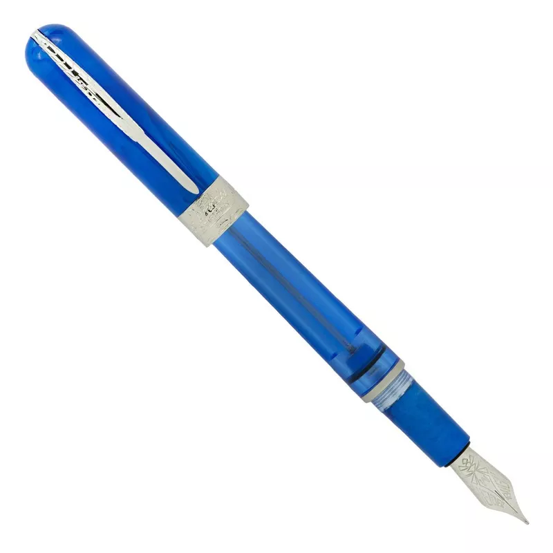 Pineider Avatar UR Twin Tank Touchdown Neptune Blue – Fountain Pen