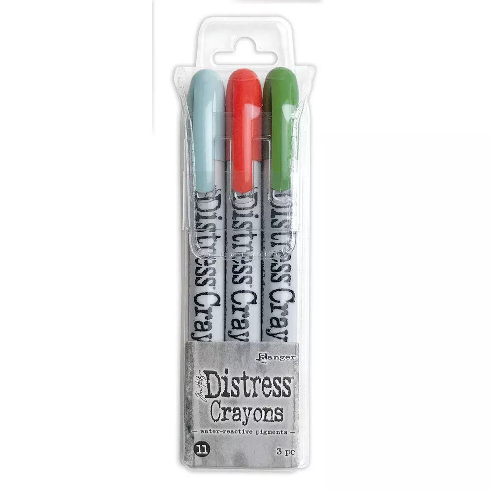 *Ranger Tim Holtz Distress Crayons Set 11 tdbk76407