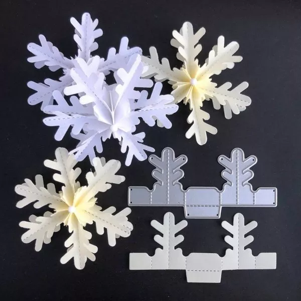 Schneeflocke Nr. 12 S - Die Set - FarbTon Papier