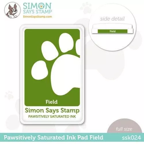 Simon Says Stamp Pawsitively Saturated Ink Pad FIELD ssk024