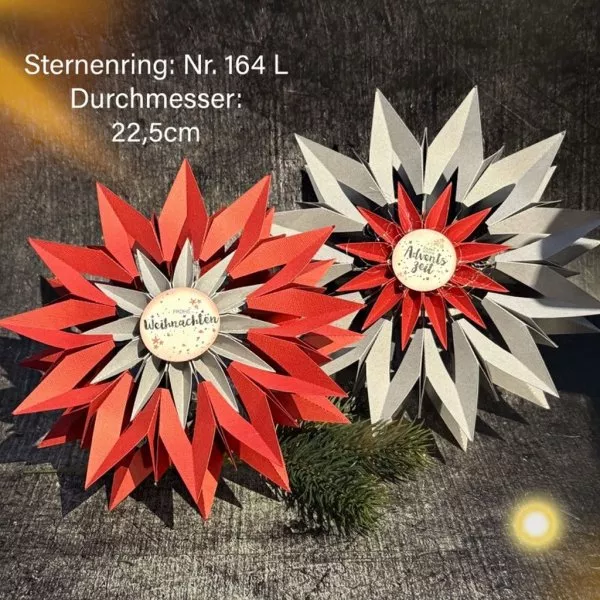Sternen-Ring 164 L - Die Set - FarbTon Papier