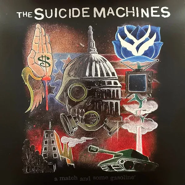 The Suicide Machines - A Match And Some Gasoline (LP, Album, RE, RM, 20t)