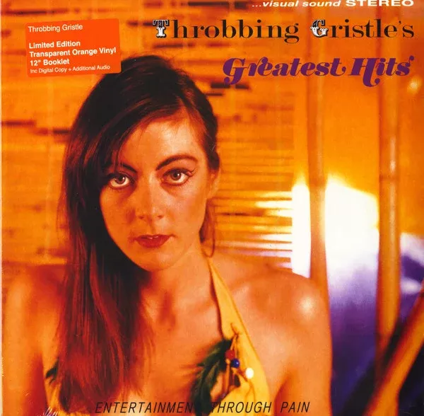Throbbing Gristle - Throbbing Gristle's Greatest Hits (Entertainment Through Pain) (LP, Comp, Ltd, RE, RP, Ora)
