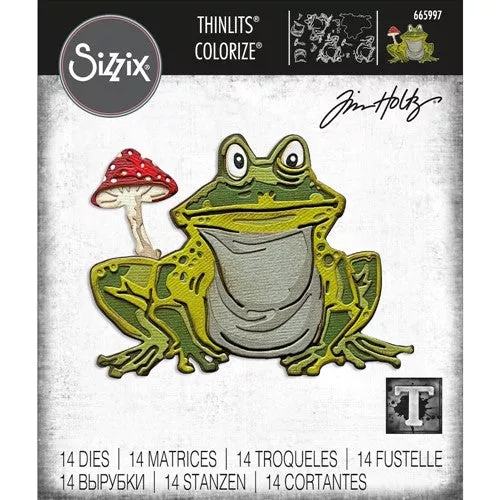 *Tim Holtz Sizzix MYRON Colorize Thinlits Dies 665997