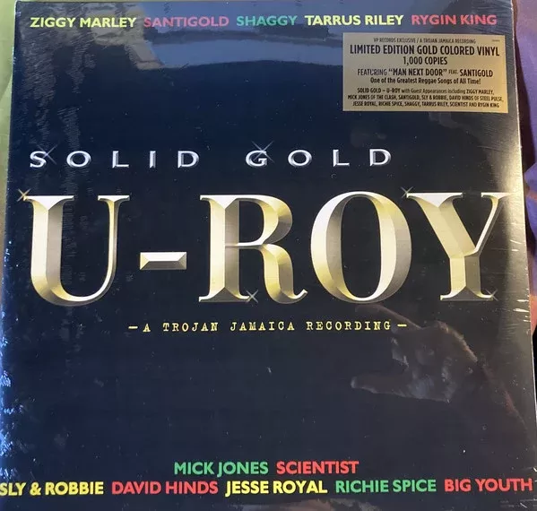 U-Roy - Solid Gold (2xLP, Album, Ltd, Gol)