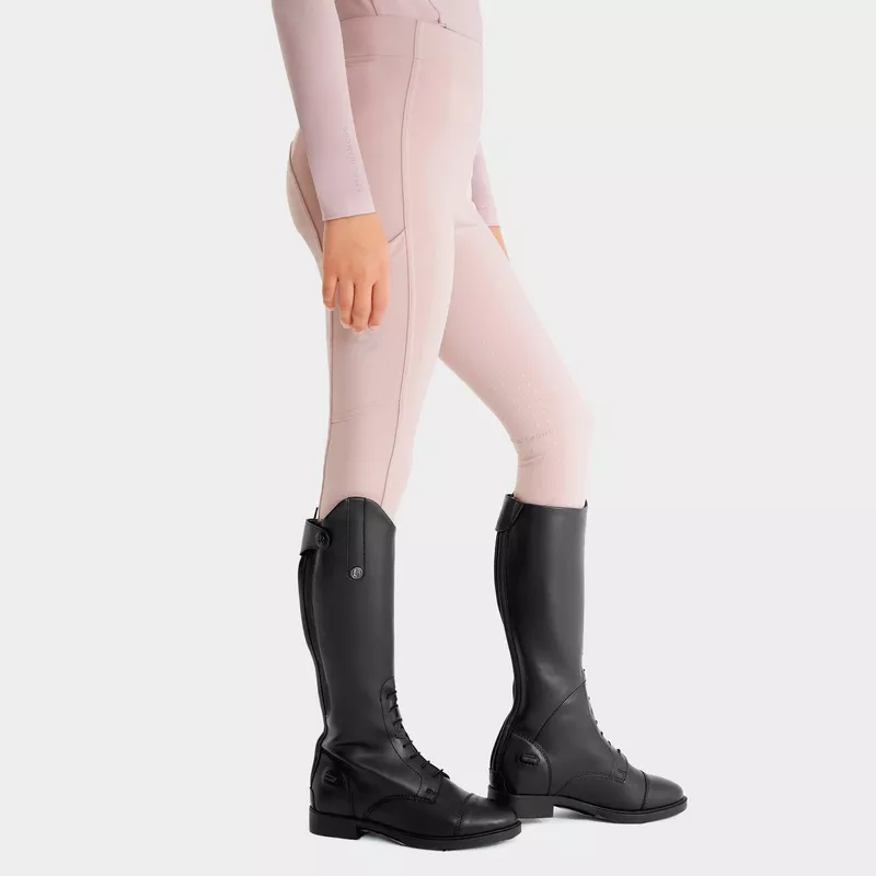 Young Rider Full Seat Leggings Pink Pink
