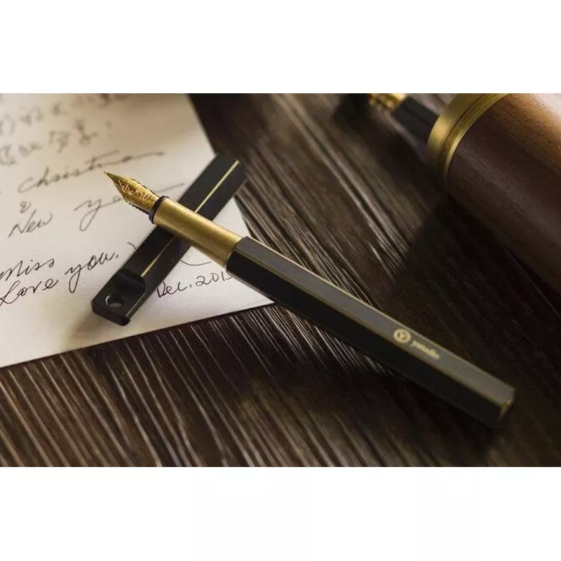 Ystudio Brassing - Brass Portable Fountain Pen