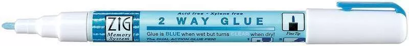 Zig 2-Way Glue Pen - Fine Tip