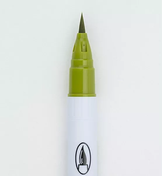 ZIG Clean Color Real Brush - Mid Green