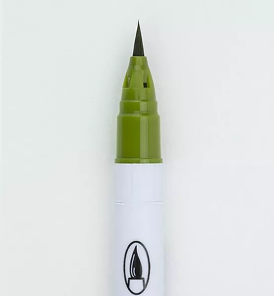 ZIG Clean Color Real Brush - Olive Green