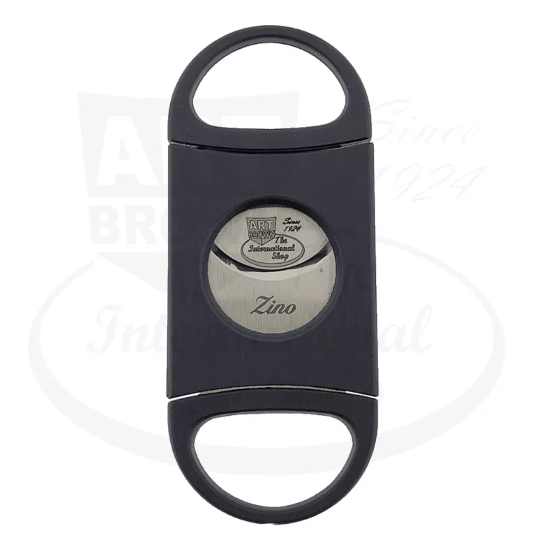 Zino Z2 Black Double Blade Art Brown Edition Cigar Cutter